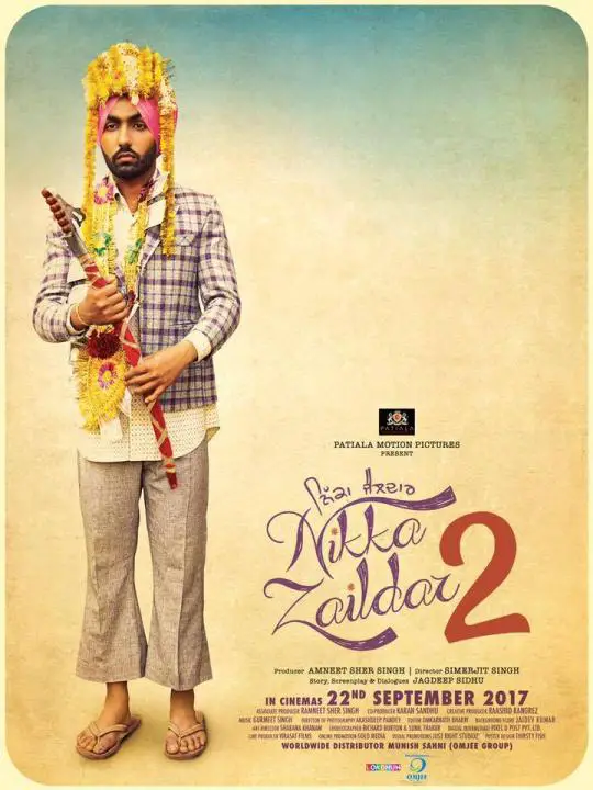 Nikka Zaildar 2 Trailer : Punjabi Movie Cast, Crew, Story, Release Date, poster