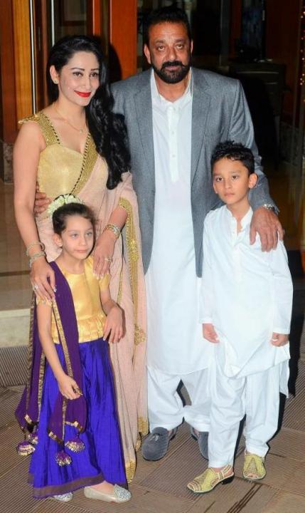 Manyata Dutt Family