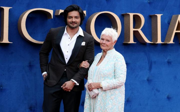 Ali Fazal With Judi Dench