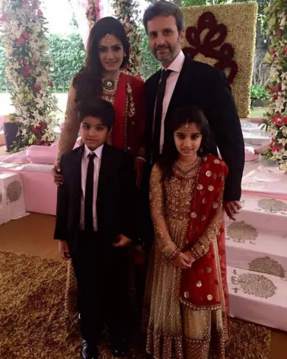 Rasha Thadani With Family