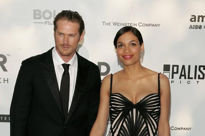 Rosario Dawson with Lewis