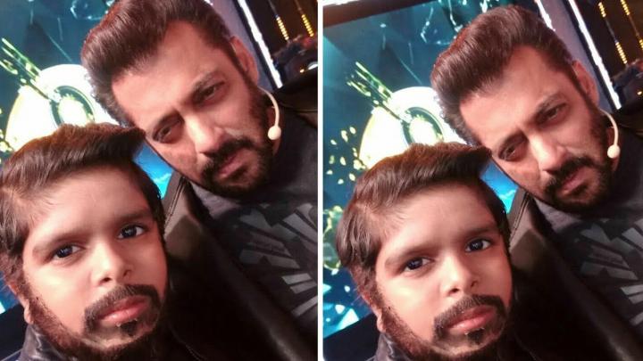 Divyansh Dwivedi With Salman Khan