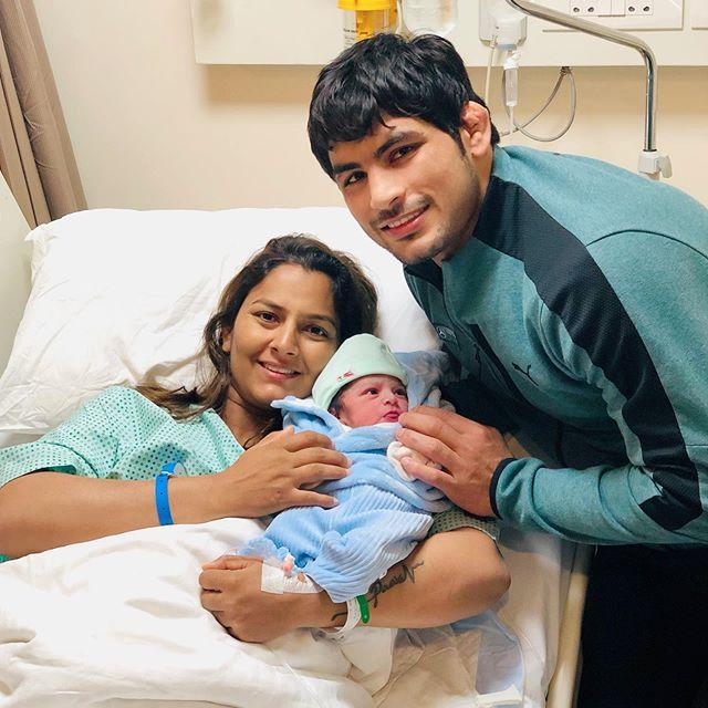 Geeta Phogat With His Husband