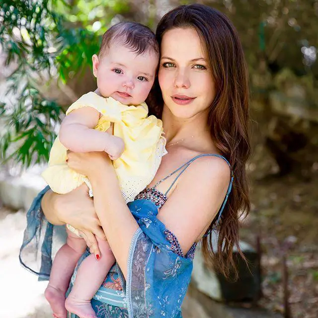 Tammin Sursok with Daughter