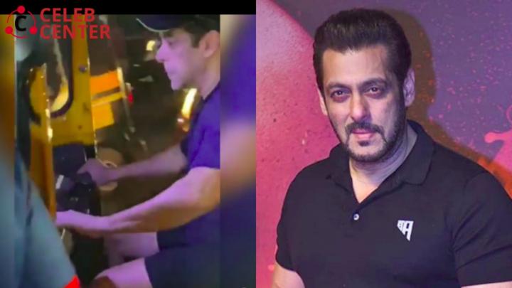 Salman Khan ditches his car and drives an auto around Panvel farmhouse